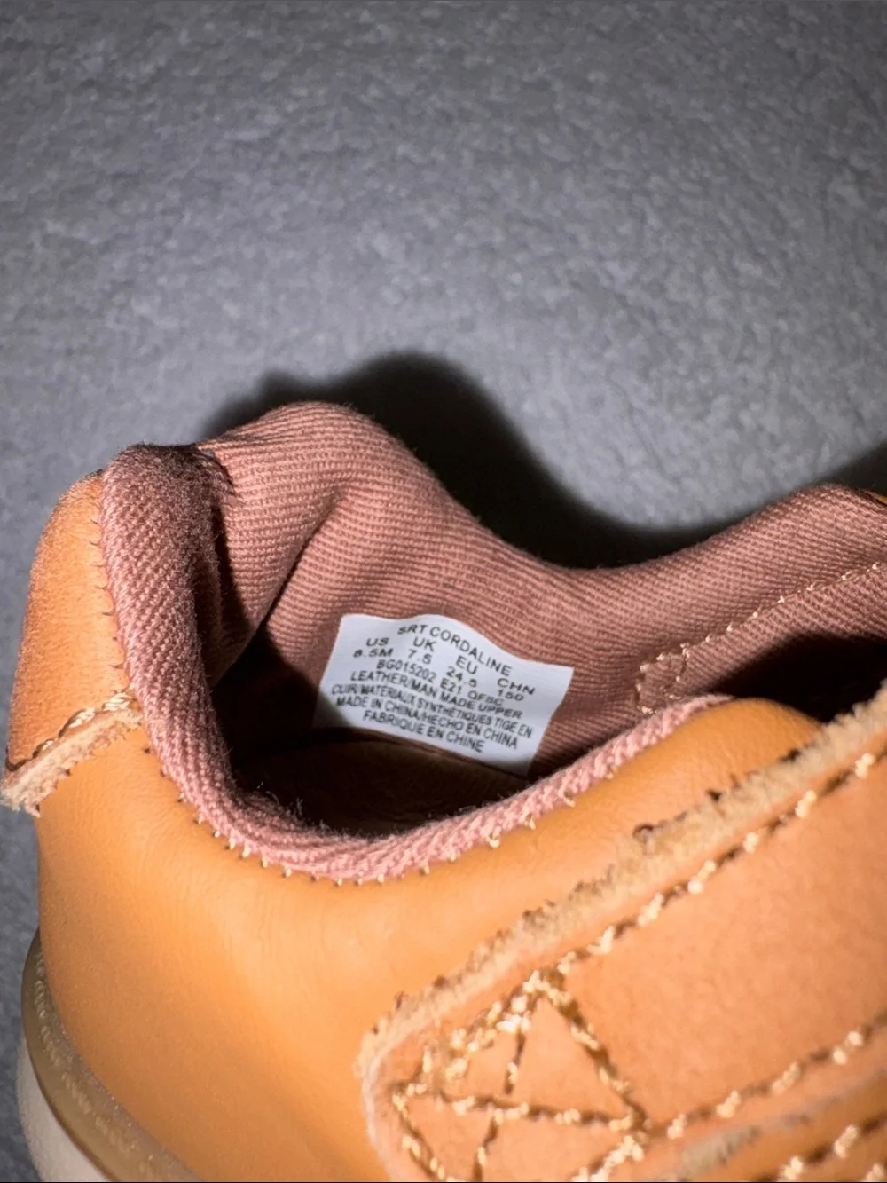 Stride rite Toddler Double-Strap Tan Leather Mary Jane coraline Shoes girls 8.5